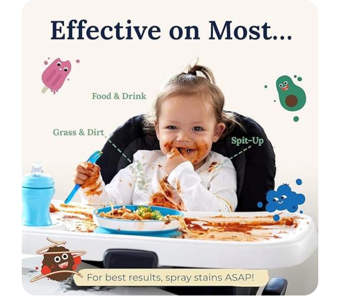 Effective on most everyday stains